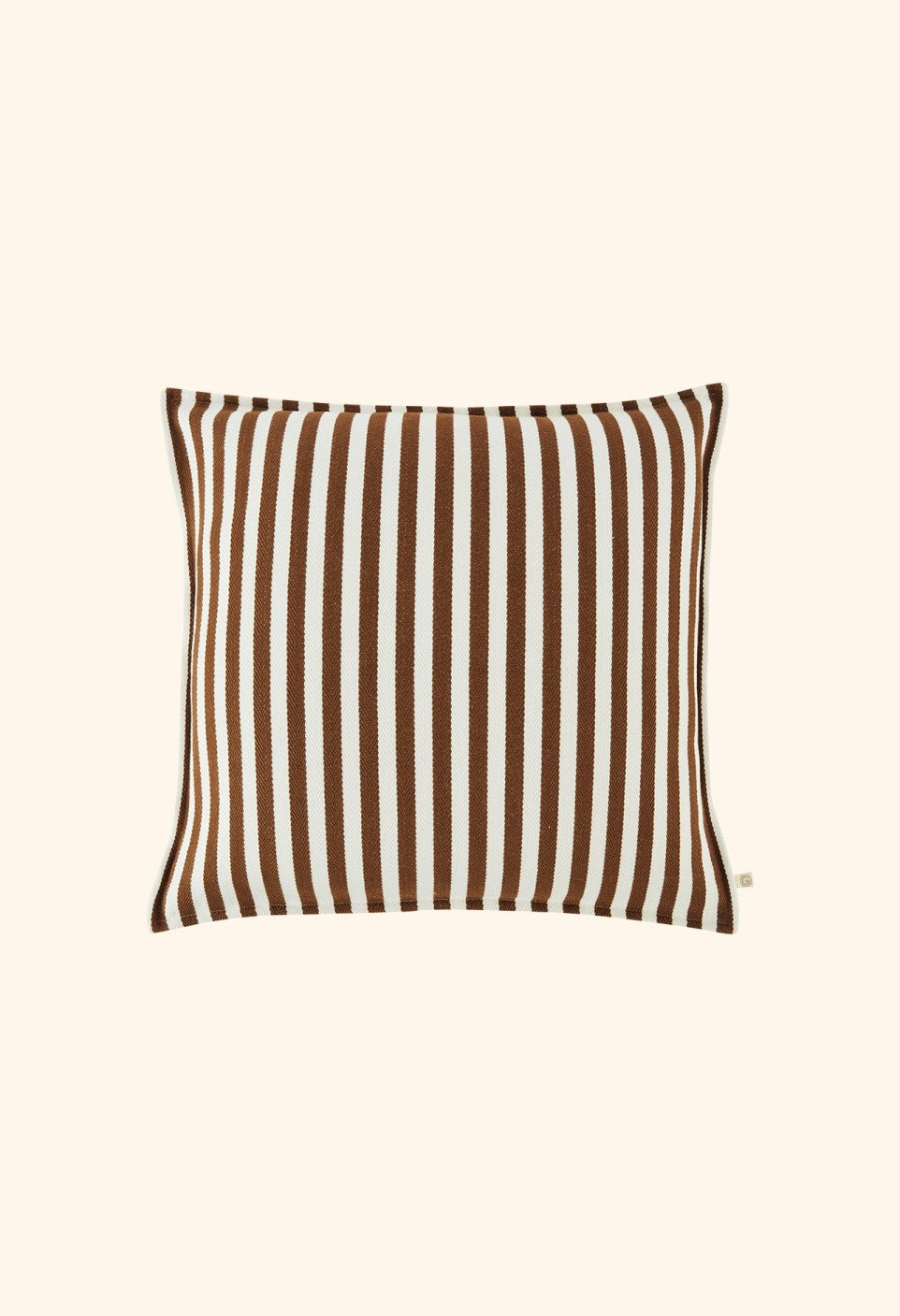 Moka Stripe Cotton Cushion Cover | 50 x 50cm (cover only)