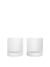 Load image into Gallery viewer, Ferm Living Ripple Tumbler Glasses | set of 2 | Clear