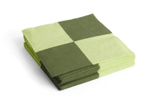 Load image into Gallery viewer, HAY Dinner Napkins | large | light green + dusty green check - BTS CONCEPT STORE