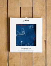 Load image into Gallery viewer, FINE LITTLE DAY OHOY BLUE COTTON NECK SCARF - BTS CONCEPT STORE
