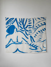 Load image into Gallery viewer, FINE LITTLE DAY NIGHTFALL MUSLIN SHAWL/SCARF | BLUE - BTS CONCEPT STORE