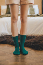 Load image into Gallery viewer, Cashmere Socks | Green