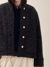 Load image into Gallery viewer, SIDELINE STUDIO | Grace Coat/Jacket | Grey Fleck | AW26