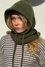 Load image into Gallery viewer, ØST London Rikke Cashmere Balaclava | Khaki