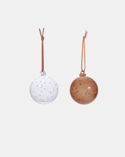 Load image into Gallery viewer, Natalie Christmas Glass Baubles | 2 x colours