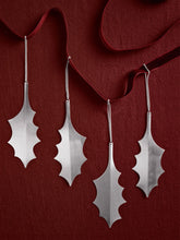 Load image into Gallery viewer, Ferm Living Holly Leaf Ornaments | Silver | Set of 4 - BTS CONCEPT STORE
