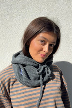 Load image into Gallery viewer, ØST London Rikke Cashmere Balaclava | Dark Grey