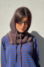 Load image into Gallery viewer, ØST London Rikke Cashmere Balaclava | Brown