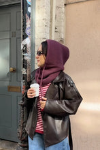 Load image into Gallery viewer, ØST London Rikke Cashmere Balaclava | Burgundy