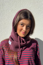 Load image into Gallery viewer, ØST London Rikke Cashmere Balaclava | Burgundy