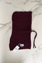 Load image into Gallery viewer, ØST London Rikke Cashmere Balaclava | Burgundy