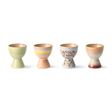 Load image into Gallery viewer, HKliving 70s Ceramic Egg Cups (set of 4) | Taurus