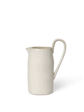 Load image into Gallery viewer, Ferm Living Flow Jug 1 Ltr | Off - White Speckle