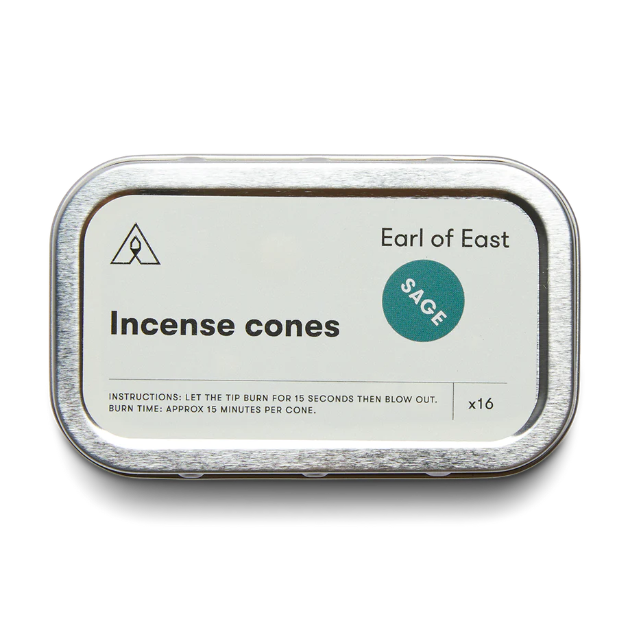 Earl of East Incense Cones | Sage