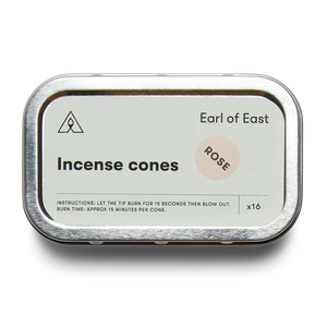 Earl of East Incense Cones | Rose
