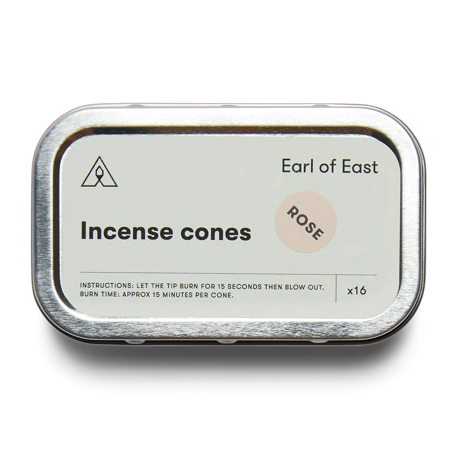 Earl of East Incense Cones | Rose