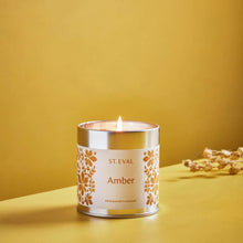 Load image into Gallery viewer, St Eval Folk Amber Candle Tin