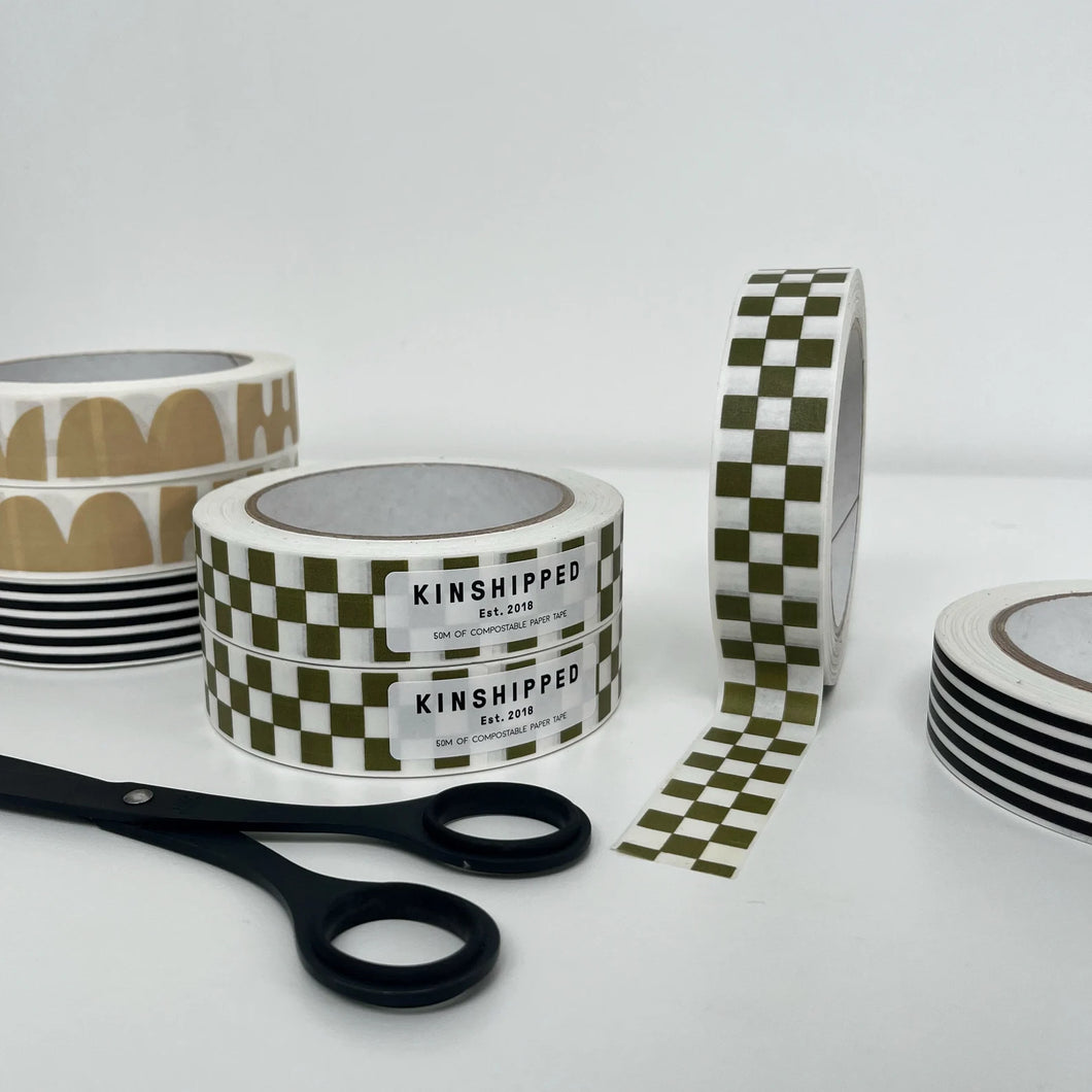 Kinshipped 50M Paper Tape | various designs