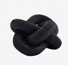 Load image into Gallery viewer, Decorative Wooden Knot | Black