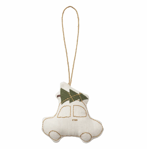 HUMDAKIN Organic Cotton Christmas Ornament | Car