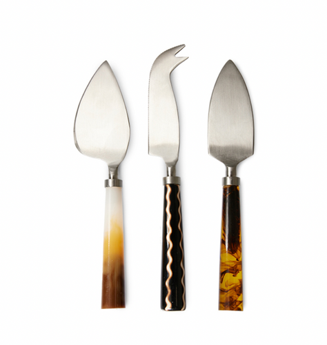hkliving Ceramic Cheese Knives | Havana