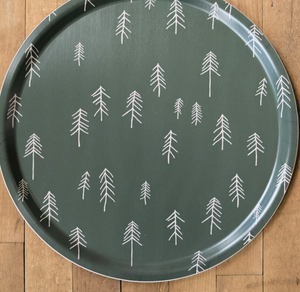 Fine Little Day Round Tall Tree Tray