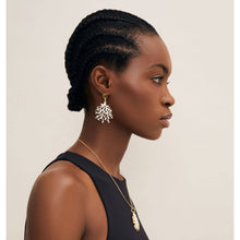 Load image into Gallery viewer, Silver white Coral beach jewelry Earrings mothers day gift - BTS CONCEPT STORE