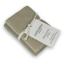 Load image into Gallery viewer, Dishcloths - Organic Cotton - Set of 2 - Knitted - Pampas