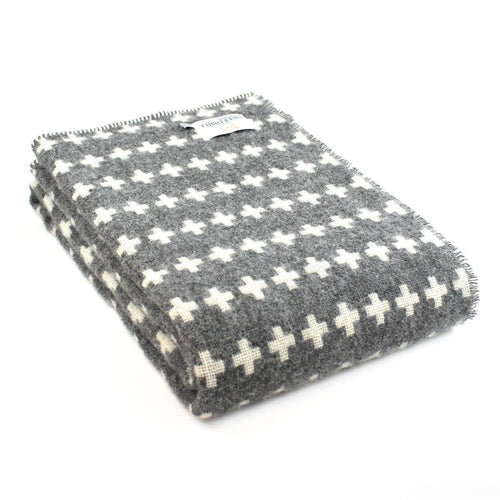 Cross Pure New Wool Blanket
