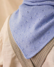Load image into Gallery viewer, ROVE Pointelle Neckerchief/Scarf | Cornflower