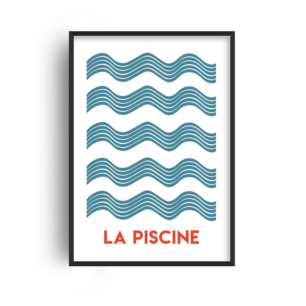 La Piscine Giclée Art Print