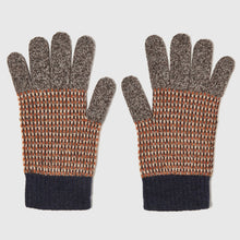 Load image into Gallery viewer, Marl Gloves | Brown &amp; Orange