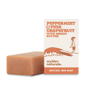 Wylder | Peppermint & Pink Grapefruit with Mango Butter Natural Soap