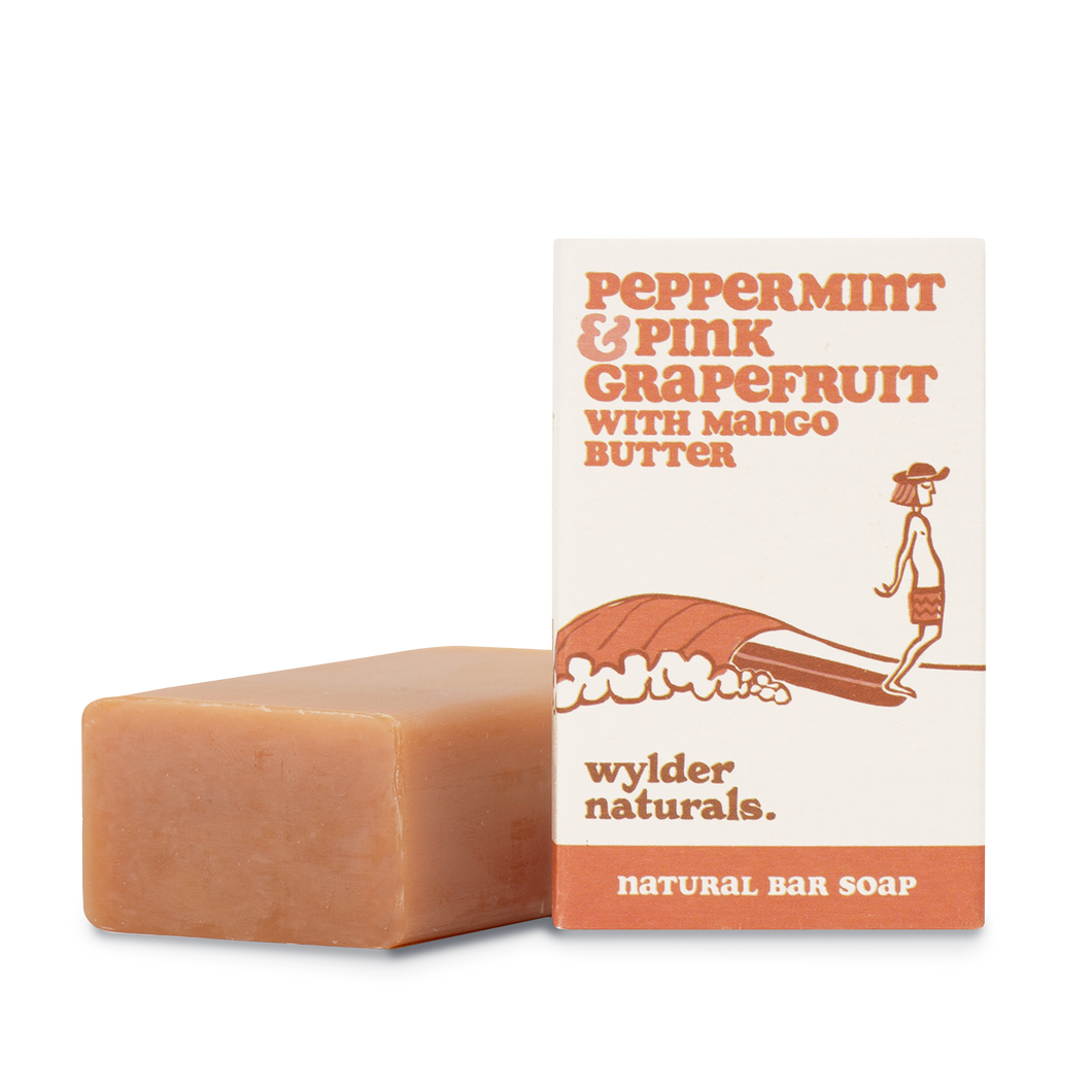 Wylder | Peppermint & Pink Grapefruit with Mango Butter Natural Soap