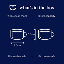 Load image into Gallery viewer, Yarrow Mug - Brushed Mustard Yellow - Medium (Set of 2)