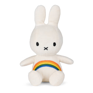 Miffy Corduroy Rainbow White 18 cm