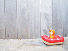 Load image into Gallery viewer, Coast Guard Boat Wooden Bath Toy PlanToys