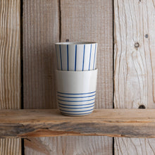 Load image into Gallery viewer, Sorrel Beaker - Brushed Indigo Blue - Large (Set of 2)