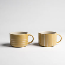 Load image into Gallery viewer, Vervain Mug - Mustard Yellow - Large (Set of 2) - BTS CONCEPT STORE