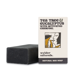 Wylder | Tea Tree & Eucalyptus with Activated Charcoal Natural Soap