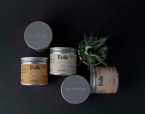 Folk Tin Collection - Belong Vegetable Soy Wax Candle