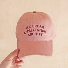 Load image into Gallery viewer, Cotton Baseball Cap - Dusty Rose | Ice Cream Appreciation Society