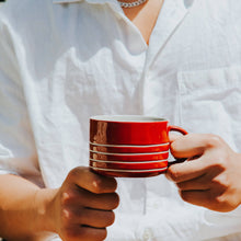Load image into Gallery viewer, Vervain Mug | Earth Red | Medium (Set of 2) - BTS CONCEPT STORE
