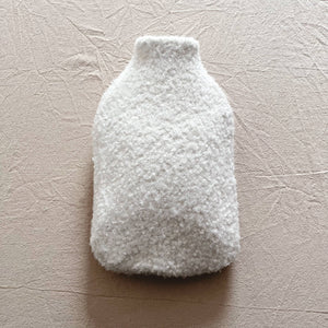 Hot Water Bottle | White Boucle