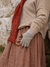 Load image into Gallery viewer, British Wool Fingerless Gloves | Un-Dyed Nepp