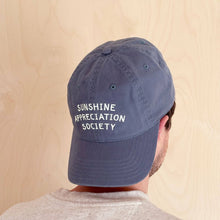 Load image into Gallery viewer, Cotton Baseball Cap - Vintage Blue - Sunshine Appreciation Society