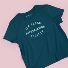 Load image into Gallery viewer, Ice Cream Appreciation Society - Women&#39;s T-Shirt - Deep Teal
