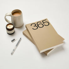 Load image into Gallery viewer, Brown A5 Lay Flat 365 undated planner