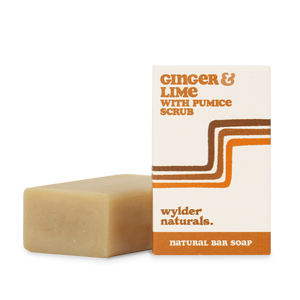Wylder | Ginger & Lime with Pumice Scrub Natural Bar Soap