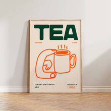 Load image into Gallery viewer, Tea Hand Drawn Print